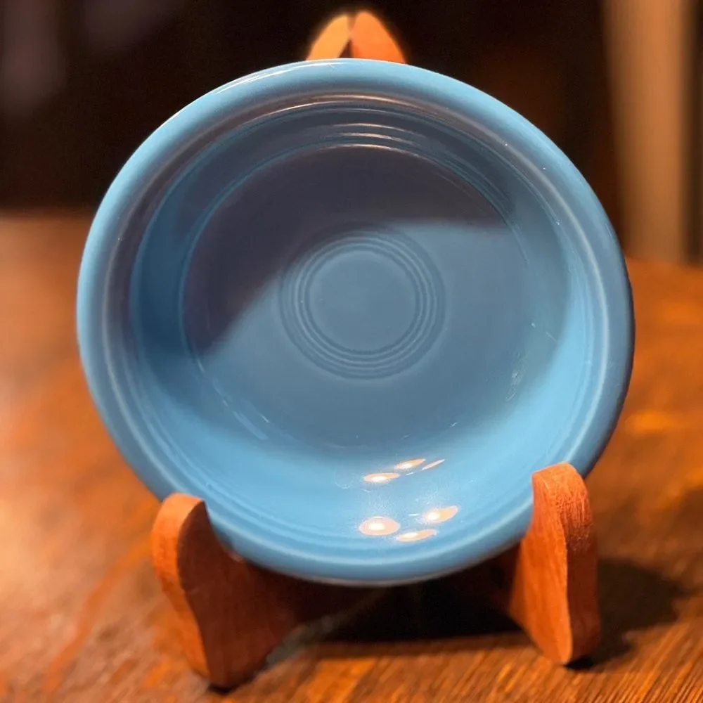 1 Vintage, Fiestaware Fruit Bowl. Retired Color, Peacock, REPLACEMENT PIECE. GMC